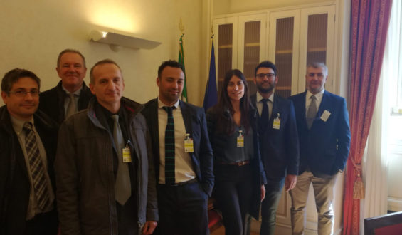 Xylella: il drone di OLIMPOLLI “vola” in Senato